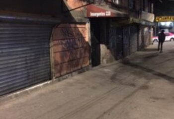 La Casita CDMX gay bar in Mexico, closed. Exterior view of the entrance on Insurgentes street. Gay travel advice.