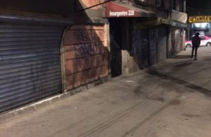 La Casita CDMX gay bar in Mexico, closed. Exterior view of the entrance on Insurgentes street. Gay travel advice.