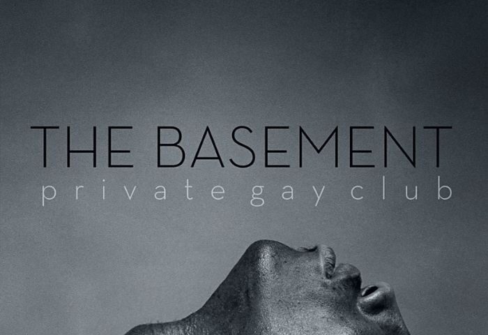 The Basement Club Barcelona: Private gay club promo image. Man's face looking up. Gay cruise club in Barcelona. Gay travel advice.