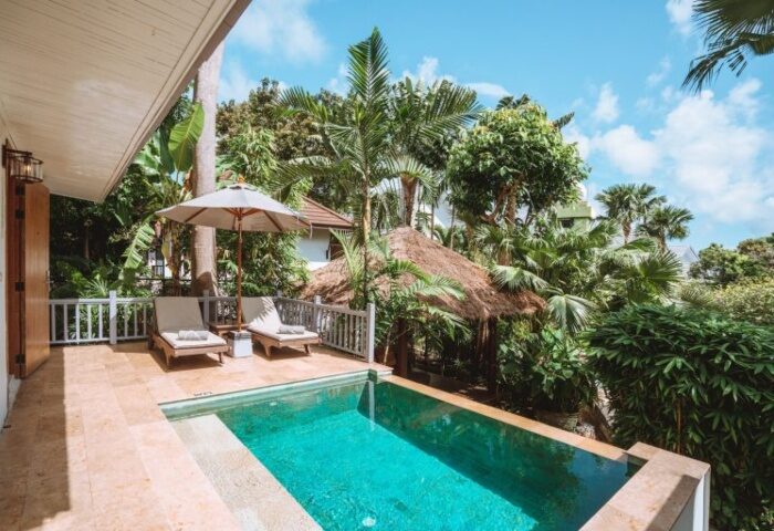Rocky's Boutique Resort Veranda Collection Samui: Top private pool villa with beachfront access. Gay-friendly luxury in Thailand.