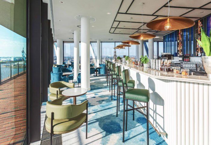 Coolest Rooftop Bar Gay Hotel Hamburg The Westin Hamburg